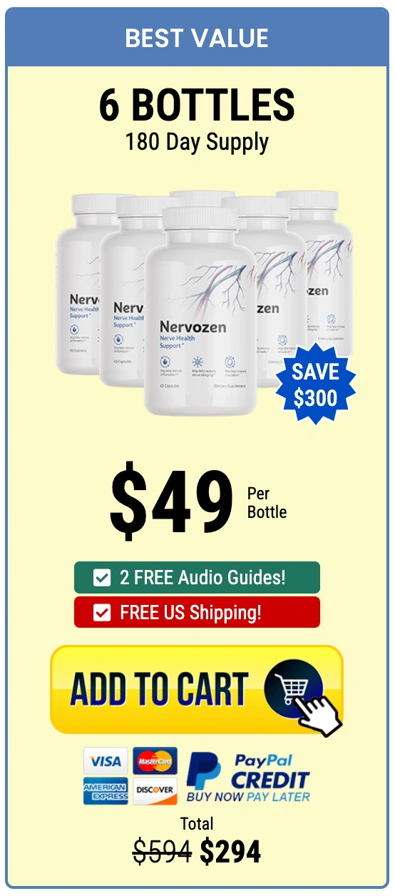 Nervozen order six bottles