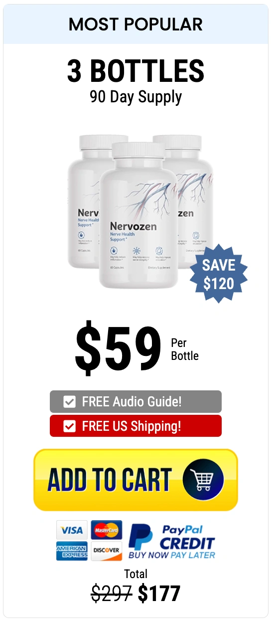 Nervozen order three bottles